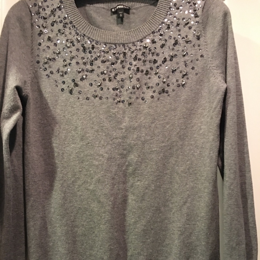 💎‼️🎈EXPRESS EMBELLISHED SWEATER SIZE M🎈‼️